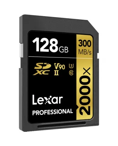 LEXAR PROFESSIONAL SDXC UHS-II SERIES GOLD 128GB V90