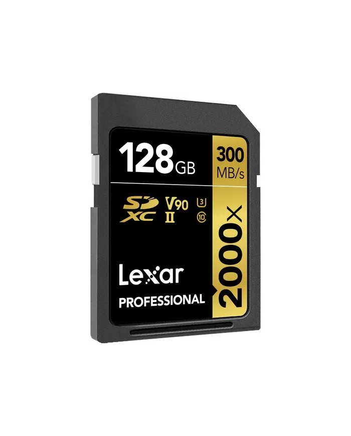 LEXAR PROFESSIONAL SDXC UHS-II SERIES GOLD 128GB V90