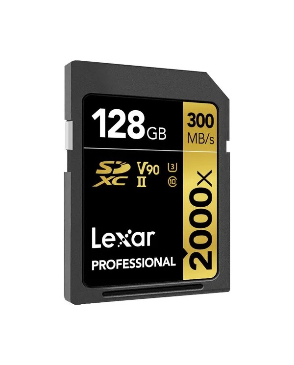 LEXAR PROFESSIONAL SDXC UHS-II SERIES GOLD 128GB V90