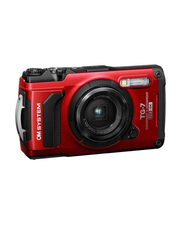 OM SYSTEM TG-7 CÁMARA ROJO