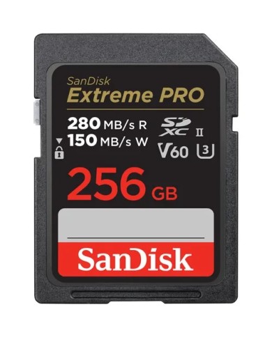 SANDISK EXTREME PRO SDXC UHS II 256GB 280Mb/s