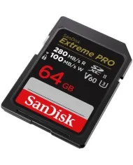 Comprar SANDISK SDXC EXTREME PRO 64GB 280mb/s