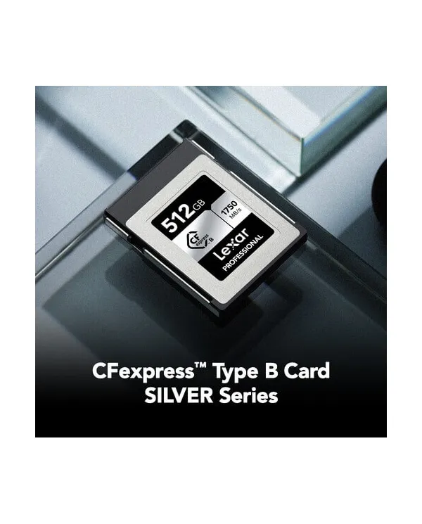 COMPRAR LEXAR CFEXPRESS 512GB TIPO B 1750 MB/S SILVER