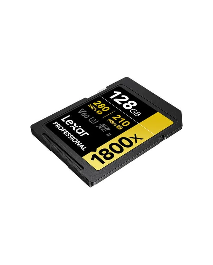 EL MEJOR PRECIO LEXAR SD 128GB V60 1800x UHS-II