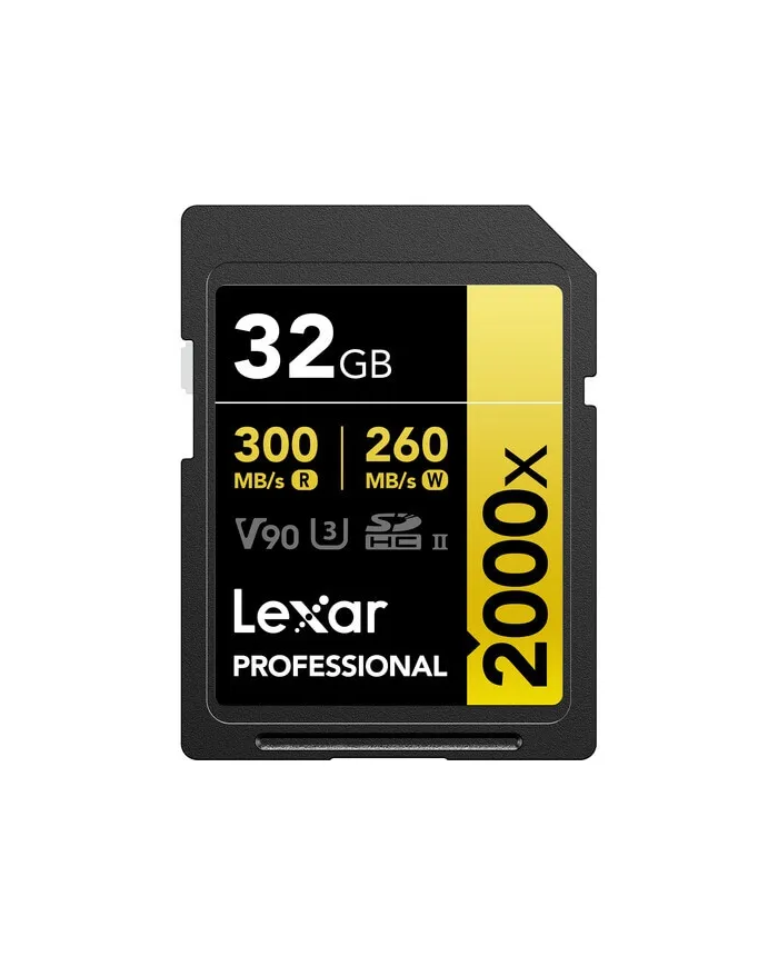 LEXAR SD 32GB V90 2000X UHS-II