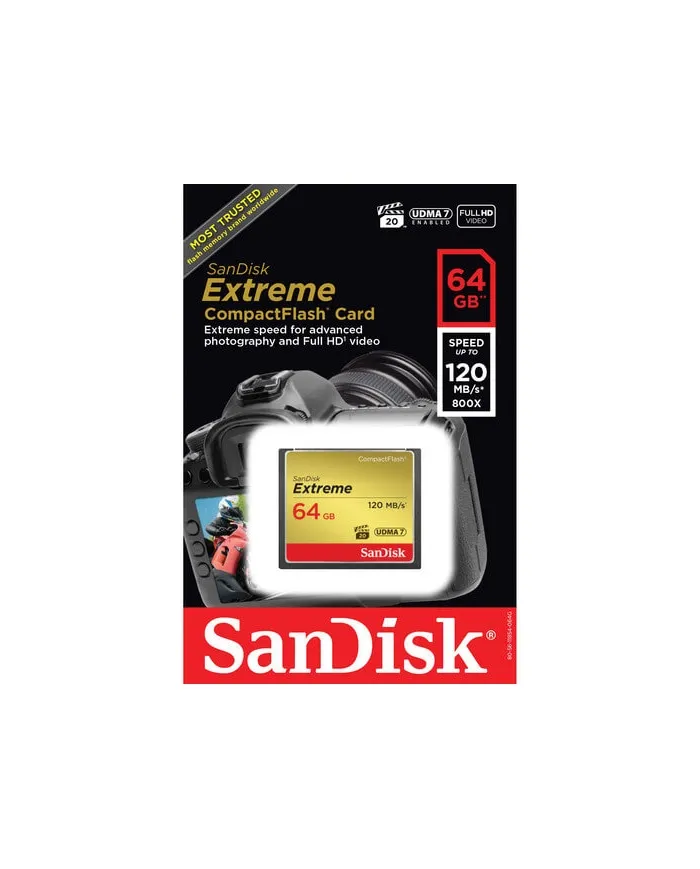 EL MEJOR PRECIO SANDISK CF EXTREME 64GB