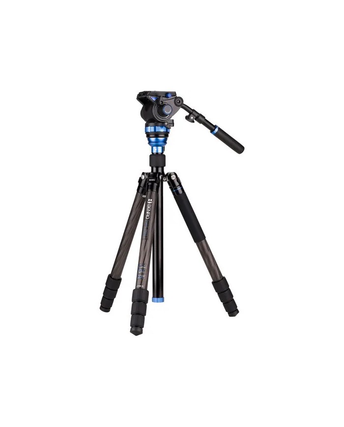 BENRO KIT TRIPODE TRAVEL VIDEO AERO 7 TWIST + S7 CARBONO