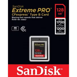 Comprar SANDISK EXTREME PRO CFEXPRESS 128 GB TIPO B