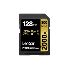 Lexar SDXC 2000x Professional 128 GB