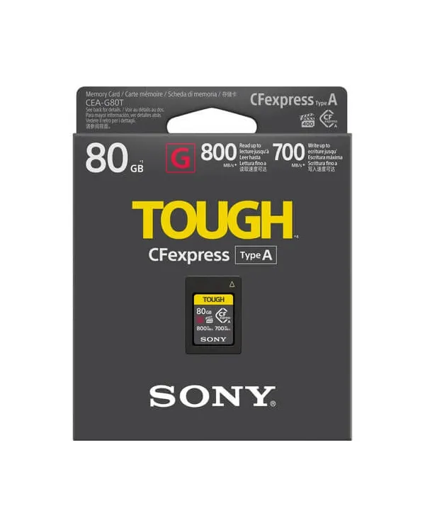 Comprar SONY TOUGH CFEXPRESS 80GB TIPO A