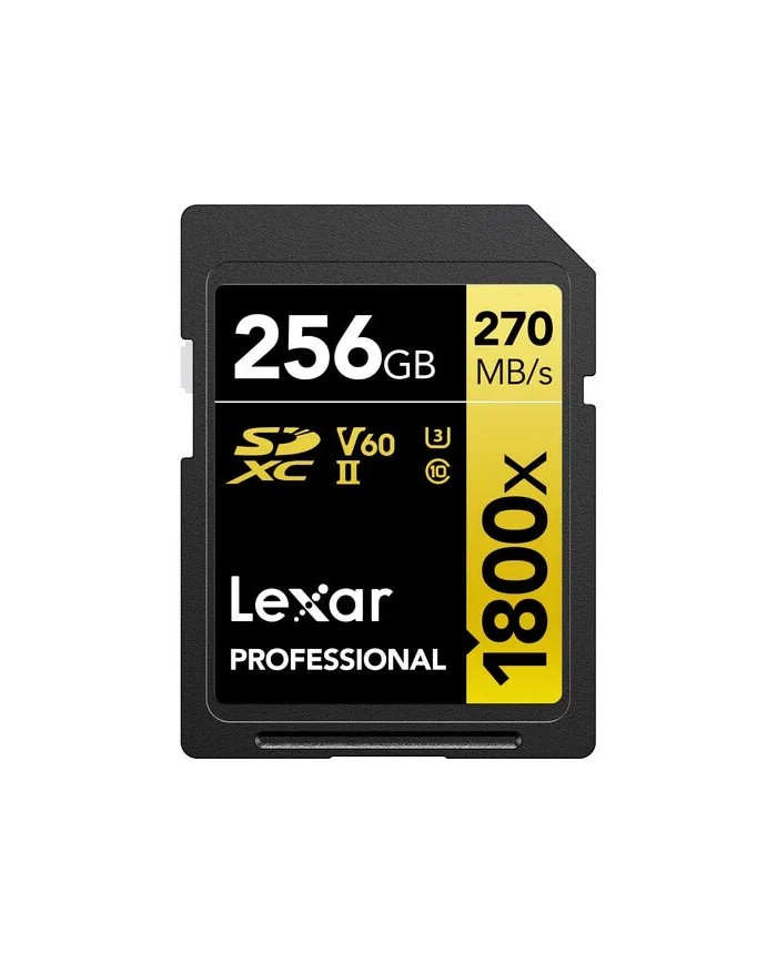 LEXAR PROFESSIONAL SDXC UHS-II SERIES GOLD 256GB