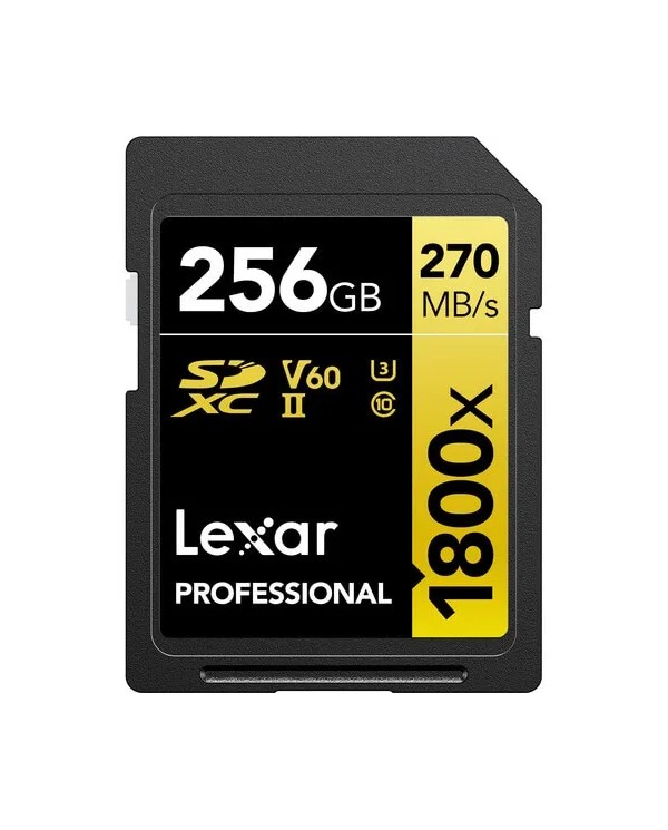 LEXAR PROFESSIONAL SDXC UHS-II SERIES GOLD 256GB